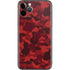Red Street Camo iPhone 11 Pro Skin
